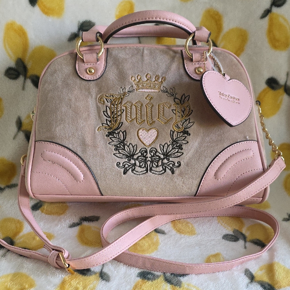 Juicy Couture Satchel Crossbody Bag
